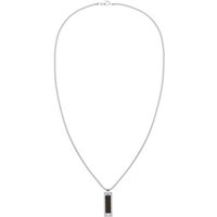 Tommy Hilfiger Kette mit Anhänger Schmuck Edelstahl Halsschmuck Venezianerkette braun|silberfarben