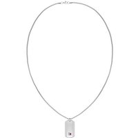 Tommy Hilfiger Kette mit Anhänger Schmuck Edelstahl Halsschmuck Venezianerkette silberfarben