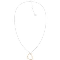 Tommy Hilfiger Kette mit Anhänger Schmuck Edelstahl Halsschmuck Ankerkette, mit Glasstein goldfarben|silberfarben