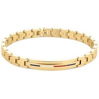 Tommy Hilfiger Armband Schmuck Edelstahl Armschmuck Gliederkette DRESSED blau|gelb|goldfarben|rot