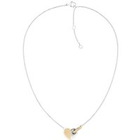 Tommy Hilfiger Kette mit Anhänger SS24 LOVE, Herz, 2780878, mit Glasstein gelb|goldfarben|silberfarben