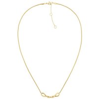 Tommy Hilfiger Kette mit Anhänger Schmuck Edelstahl Halsschmuck Schlangenkette gelb|goldfarben