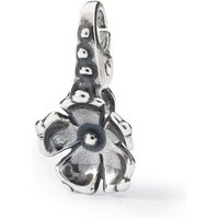 Trollbeads Kettenanhänger Herbstblüten Anhänger, TAGPE-00085 silberfarben