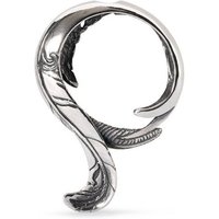 Trollbeads Kettenanhänger Freiheitsfeder - Anhänger, TAGPE-00060 silberfarben