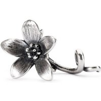Trollbeads Kettenanhänger Trollanemone - Anhänger, TAGPE-00061 silberfarben