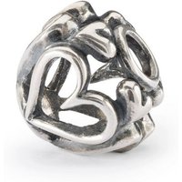 Trollbeads Kettenanhänger Sweetheart Anhänger, TAGPE-00087 silberfarben