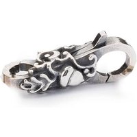 Trollbeads Kettenverlängerung Königin des Waldes Eichel Verschluss, TAGLO-00109 silberfarben