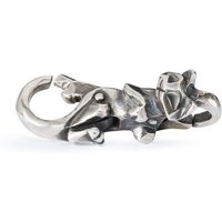 Trollbeads Kettenverlängerung Katzenattitüde Verschluss, TAGLO-00120 silberfarben