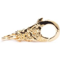 Trollbeads Kettenverlängerung Verschluss mit Spitzen, Gold, TAULO-00005