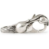 Trollbeads Kettenverlängerung Tulpen des Optimismus Verschluss, TAGLO-00126 silberfarben