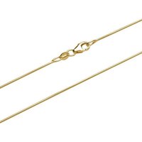 Unique Goldkette Schlangenkette aus 375er Gold GC0011 goldfarben