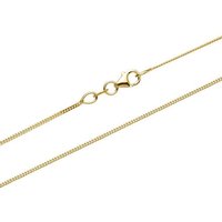 Unique Goldkette Panzerkette aus 375er Gold GC0012 goldfarben