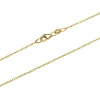 Unique Goldkette Ankerkette aus 750er Gelbgold für Damen GC0021 (Länge: 38cm) goldfarben