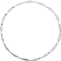 Unique Collier Modernes 925er Unique Silbercollier matt glänzend SN0249 silberfarben