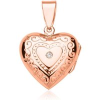 Unique Kettenanhänger Anhänger Silber SP0788 rosa