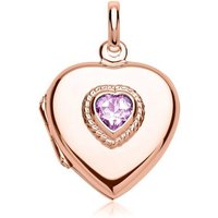 Unique Kettenanhänger Anhänger Silber SP0774 rosa