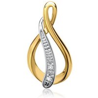 Unique Kettenanhänger Diamantanhänger 585er Gold DP0111