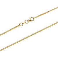 Unique Goldkette Fuchsschwanz-Kette aus 375er Gold GC0005 goldfarben