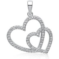 Unique Kettenanhänger Anhänger Silber SP0752 silberfarben