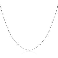 Unique Silberkette Kugelkette aus Sterlingsilber von Unique silberfarben