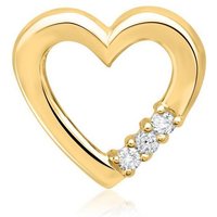 Unique Kettenanhänger Diamantanhänger 585er Gold DP0084