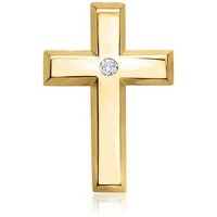 Unique Kettenanhänger Diamantanhänger 585er Gold DP0106