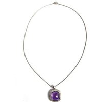 XEN Kette mit Anhänger lila