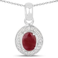 XEN Kette mit Anhänger silberfarben