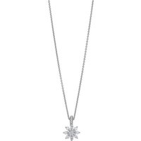 CHRIST Collier CHRIST Damen-Kette 585er Weißgold 22 Diamant goldfarben