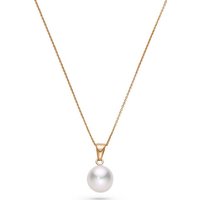 CHRIST Goldkette CHRIST Damen-Kette 585er Gelbgold Akoyaperle gelb|goldfarben