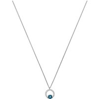 CHRIST Collier CHRIST Damen-Kette 375er Weißgold 17 Diamant goldfarben