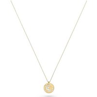 CHRIST Goldkette CHRIST Damen-Kette 375er Gelbgold Perlmutt gelb|goldfarben