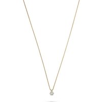 CHRIST Collier CHRIST Damen-Kette 7 Diamant gelb|goldfarben