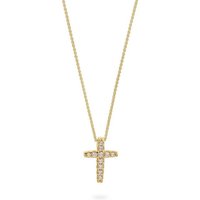 CHRIST Collier CHRIST Damen-Kette 11 Diamant gelb|goldfarben
