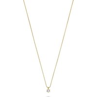 CHRIST Collier CHRIST Damen-Kette 1 Diamant gelb|goldfarben