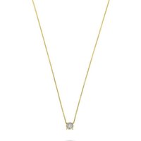 CHRIST Collier CHRIST Damen-Kette 10 Diamant gelb|goldfarben