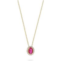 CHRIST Collier CHRIST Damen-Kette 16 Diamant rot