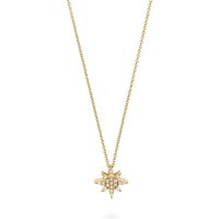 CHRIST Collier CHRIST Damen-Kette 19 Diamant gelb|goldfarben