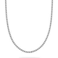 CHRIST Collier CHRIST Herren-Kette 925er Silber silberfarben