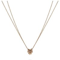 CHRIST Collier CHRIST Damen-Kette 585er Roségold 24 Diamant goldfarben