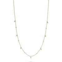 CHRIST Collier CHRIST Damen-Kette 13 Diamant gelb|goldfarben