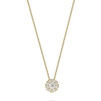 CHRIST Collier CHRIST Damen-Kette 17 Diamant gelb|goldfarben