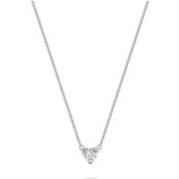 CHRIST Collier CHRIST Damen-Kette 585er Weißgold 3 Diamant goldfarben