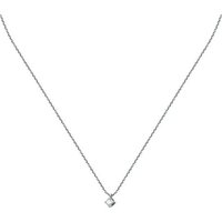 CHRIST Goldkette CHRIST Damen-Kette 750er Weißgold 1 Diamant weiß