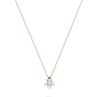 CHRIST Collier CHRIST Damen-Kette 750er Roségold 1 Diamant goldfarben