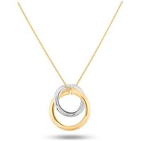 CHRIST Goldkette CHRIST Damen-Kette rot