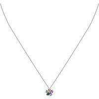 CHRIST Silberkette CHRIST Damen-Kette 925er Silber, recycelt Zirkonia bunt