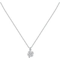 CHRIST Silberkette CHRIST Damen-Kette 925er Silber, recycelt Zirkonia silberfarben