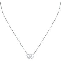 CHRIST Silberkette CHRIST Damen-Kette 925er Silber, recycelt Zirkonia silberfarben