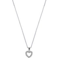 CHRIST Silberkette CHRIST Damen-Kette 925er Silber, recycelt Zirkonia silberfarben
